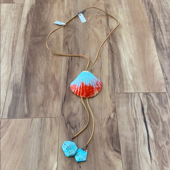 Free People (Ouroboros) Bolo See shell necklace - Picture 2 of 8